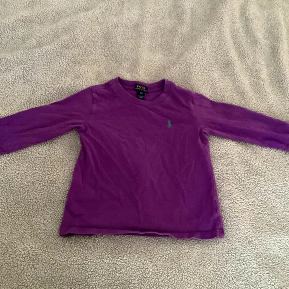 Polo Ralph Lauren Long Sleeve Shirt 3t - Picture 1 of 5